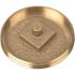 Oatey 3 in. Brass Cleanout Plug Countersunk