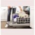 GE 24 in. Built-In Tall Tub Front Control Black Dishwasher with Dry Boost, 59 dBA