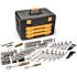 1/4 in. and 3/8 in. Drive 90-Tooth Standard and Deep SAE/Metric Mechanics Tool Set in 3-Drawer Storage Box (232-Piece)