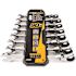 GEARWRENCH 90-Tooth SAE Ratcheting Flex-Head Combination Wrench Set with Tray (8-Piece)