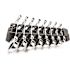 GEARWRENCH 90-Tooth SAE Ratcheting Flex-Head Combination Wrench Set with Tray (8-Piece)