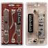 LARSON Nickel Revere Lever Door Handle Kit