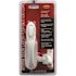 LARSON Euro Push-Button White Door Handle Kit