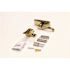 LARSON Brass Georgian Lever Door Kit