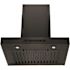 ZLINE Kitchen and Bath 24 in. 400 CFM Convertible Vent Wall Mount Range Hood in Black Stainless Steel