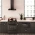 ZLINE Kitchen and Bath 24 in. 400 CFM Convertible Vent Wall Mount Range Hood in Black Stainless Steel