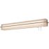 AFX Apex 3 ft. 64-Watt Equivalent Integrated LED Weathered Grey/Linen White Overbed Fixture