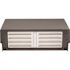 Lithonia Lighting Contractor Select 250- Watt Equivalent Integrated LED Bronze Wall Pack Light, 4000K