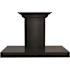 30 in. 400 CFM Convertible Vent Modern Wall Mount Range Hood with Crown Molding in Black Stainless Steel
