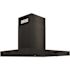 ZLINE Kitchen and Bath 36 in. 400 CFM Convertible Vent Wall Mount Range Hood with Crown Molding in Black Stainless Steel