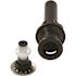 Pfister Push and Seal 1.25 in. Plastic Drain Assembly in Brushed Nickel