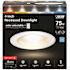 4 in. 775 Lumens High Output Selectable CCT Dimmable Integrated LED Retrofit Recessed Light Trim Kit, White 4-Pack