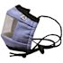 Kids Adjustable Communication Mask, Blue Oxford