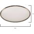 EnviroLite EnviroLite 24 in. Minimalist Brushed Nickel Selectable CCT Integrated LED Flush Mount for Kitchens