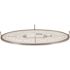 EnviroLite EnviroLite 24 in. Minimalist Brushed Nickel Selectable CCT Integrated LED Flush Mount for Kitchens
