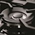ZLINE Kitchen and Bath 30" Porcelain Gas Stovetop in Black Stainless Steel with 4 Burners