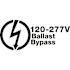 12.5-Watt 4 ft. Linear T8 LED Tube Light Bulb Non-Dimmable Bypass Type B, Daylight 5000K (25-Pack)