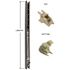 27 in. L Window Channel Balance 2640 with Top and Bottom End Brackets Attached 9/16 in. W x 5/8 in. D (4-Pack)