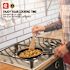 GASLAND 30 in. Recessed Gas Cooktop in Stainless Steel with 4-Burner Including LPG Conversion Kit