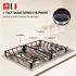 GASLAND 30 in. Recessed Gas Cooktop in Stainless Steel with 4-Burner Including LPG Conversion Kit