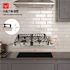 GASLAND 30 in. Recessed Gas Cooktop in Stainless Steel with 4-Burner Including LPG Conversion Kit