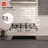GASLAND 30 in. Recessed Gas Cooktop in Stainless Steel with 4-Burner, Thermocouple Protection