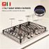GASLAND 30 in. Recessed Gas Cooktop in Stainless Steel with 4-Burner, Thermocouple Protection
