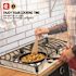 GASLAND 30 in. Recessed Gas Cooktop in Stainless Steel with 4-Burner, Thermocouple Protection