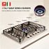 GASLAND 30 in. Built-In Recessed Gas Cooktop in Stainless Steel with 5-Burner and LP Convertible
