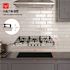 GASLAND 36 in. Gas Cooktop with 5-Burners Recessed in Stainless Steel Include LPG Conversion Kit