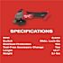 Milwaukee M18 FUEL 18V Lithium-Ion Brushless Cordless 4-1/2 in./5 in. Grinder with Slide Switch (Tool-Only)
