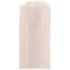 Fischer 3.5 in. x 2 in. x 8 in. Plain White Paper Popcorn Food Storage Bag (1000-Count)