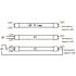 25-Watt Equivalent 3 ft. Linear T8 LED Tube Light Bulb Non-Dimmable Bypass Type B Bright White 3500K (25-Pack)