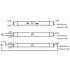 17-Watt Equivalent 2 ft. Linear T8 LED Tube Light Bulb Non-Dimmable Bypass Type B Cool White 4000K (25-Pack)