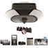 Secure View 1-1/4 HP LED Quiet Belt Drive Smart Garage Door Opener with Integrated Security Camera and Battery Backup