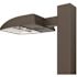 Lithonia Lighting Contractor Select 400- Watt Equivalent Integrated LED Dark Bronze Weather Resistant Area Light, 4000K