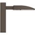 Lithonia Lighting Contractor Select 400- Watt Equivalent Integrated LED Dark Bronze Weather Resistant Area Light, 5000K
