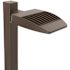 Lithonia Lighting Contractor Select 400- Watt Equivalent Integrated LED Dark Bronze Weather Resistant Area Light, 5000K