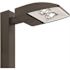 Lithonia Lighting Contractor Select 400- Watt Equivalent Integrated LED Dark Bronze Weather Resistant Area Light, 5000K