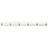 4 ft. 64-Watt Equivalent Integrated LED Gray Strip Light Fixture Selectable CCT 3500/4000/5000K Vapor Tight