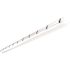 8 ft. 150-Watt Equivalent Integrated LED Gray Strip Light Fixture CCT Selectable 3500/4000/5000K Vapor Tight