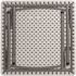 National Public Seating 36 in. W x 36 in. D Speckled Gray Blow Molded Plastic Top, Heavy-Duty Metal Frame Folding Table