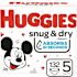 Huggies Snug & Dry Diapers, Size 5,132 Ct