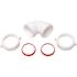 Oatey 1-1/2 in. 90 Degree Plastic Double Slip-Joint Sink Drain Elbow Pipe, White