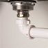 Oatey 1-1/2 in. 90 Degree Plastic Double Slip-Joint Sink Drain Elbow Pipe, White