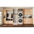LG WashTower Stacked SMART Laundry Center 4.5 Cu.Ft. Front Load Washer & 7.4 Cu.Ft. Electric Dryer in White