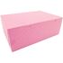 Southern Champion Tray Pink Non-Window Bakery Box 14 x 10 x 5" (100 per case)