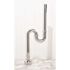 Dearborn Brass 1-1/2 in. 20-Gauge Brass Sink Drain S-Trap, Chrome-Plated