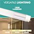 Simply Conserve 14-Watt/32-Watt Equivalent 4 ft. Linear T8 Hybrid Type A/B LED Tube Light Bulb, Daylight 5000K (10-Pack)