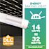 Simply Conserve 14-Watt/32-Watt Equivalent 4 ft. Linear T8 Hybrid Type A/B LED Tube Light Bulb, Daylight 5000K (10-Pack)